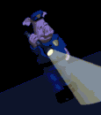animal cop with flashlight md wht