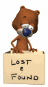 bear lost found box md wht
