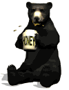 black bear honey lover md wht