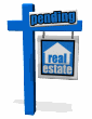 real estate sign pending md wht