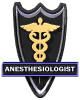 medical sign anesthesiologist md wht