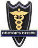 medical sign doctors office md wht