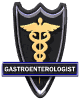 medical sign gastroenterologist md wht