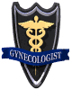 medical sign gynecologist md wht