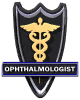 medical sign ophthalmologist md wht