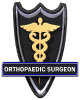 medical sign orthopaedic surgeon md wht