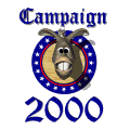 democrat donkey campaign 2000 md wht