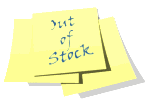 stickies out of stock md wht