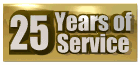 25 years of service md wht