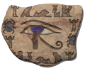 eye of horus pebble md wht