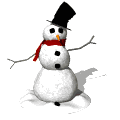 snowman winking md wht