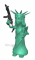 statue of liberty gun look md wht
