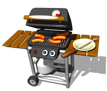 gas grill cooking hg wht  st