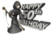 fifty birthday grim reaper md wht