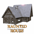 haunted house sign md wht