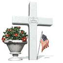 soldier grave with flag waving md wht
