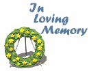 wreath swaying in loving memory md wht