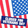 closed for veterans day md wht
