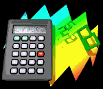 calculator numbers lg blk