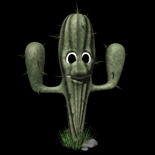 cactus blinking hg blk  st