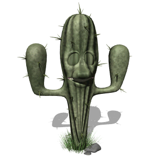 cactus blinking hg wht