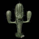 cactus blinking lg blk