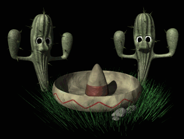 cactus mexican hat dance hg blk