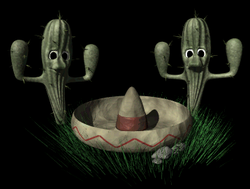 cactus mexican hat dance hg blk  st