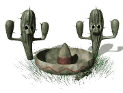 cactus mexican hat dance lg wht