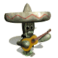 cactus playing guitar sm wht