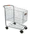 shopping cart md wht
