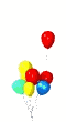 balloons floating md wht