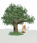 angela swinging from tree md wht