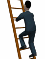 businessman climbing ladder md wht