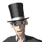 man in tophat md wht