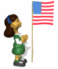 girl scout pledge allegiance flag md wht
