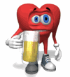 heart drinking beer md wht