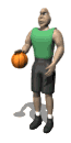 pro basketball player dribble md wht