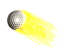 flaming golf ball md wht
