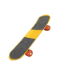 custom skateboard crazy spinout md wht