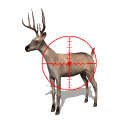 deer crosshairs md wht