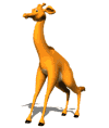 cartoon giraffe looking md wht
