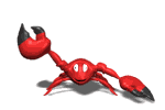 crab waving md wht