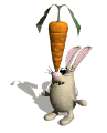 bunny balancing carrot md wht
