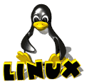 tux linux blinking md wht