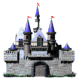 castle with pennants ty wht