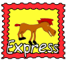 stamp pony express md wht