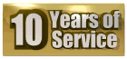 10 years of service md wht