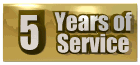5 years of service md wht