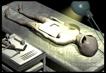 alien autopsy closeup hg blk